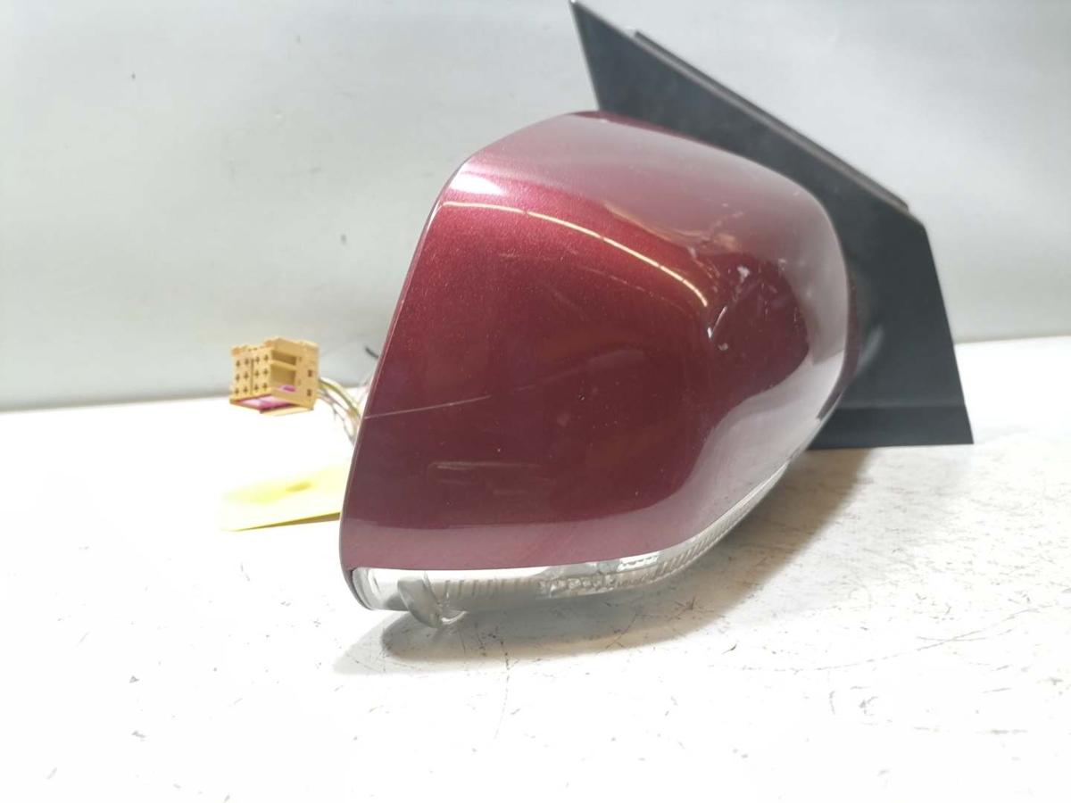 VW Polo 9N3 original Au&szlig;enspiegel rechts elektrisch verstellbar beheizt LC3R Winterred Bj.2005